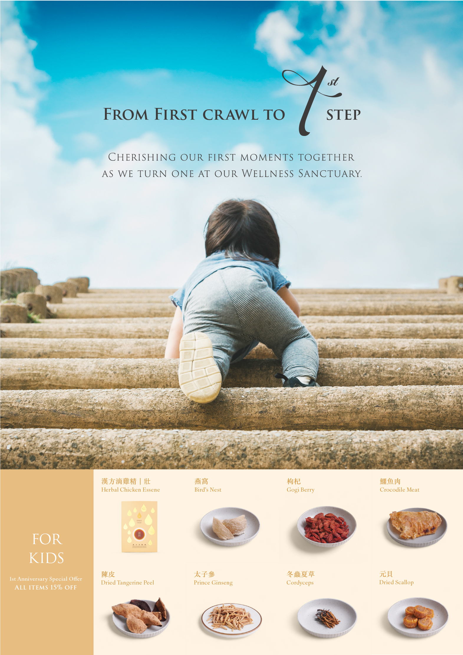 From First Crawl to 1st Step